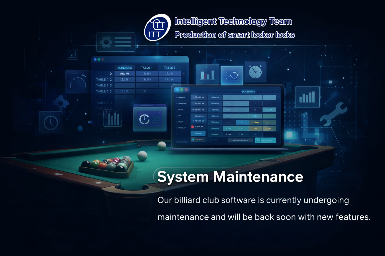 System Maintenance - Billiard Club Software